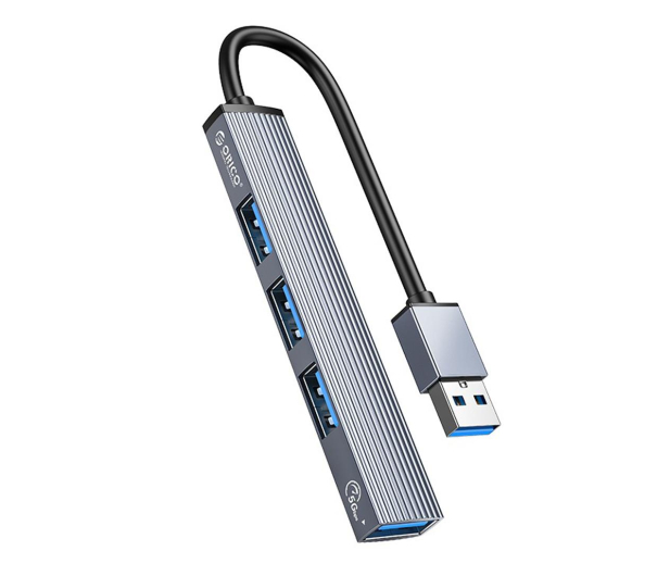 Orico USB-A - 1x USB-A 3.1, 3x USB-A 2.0 AH-A13-GY-BP - 1190068 - zdjęcie
